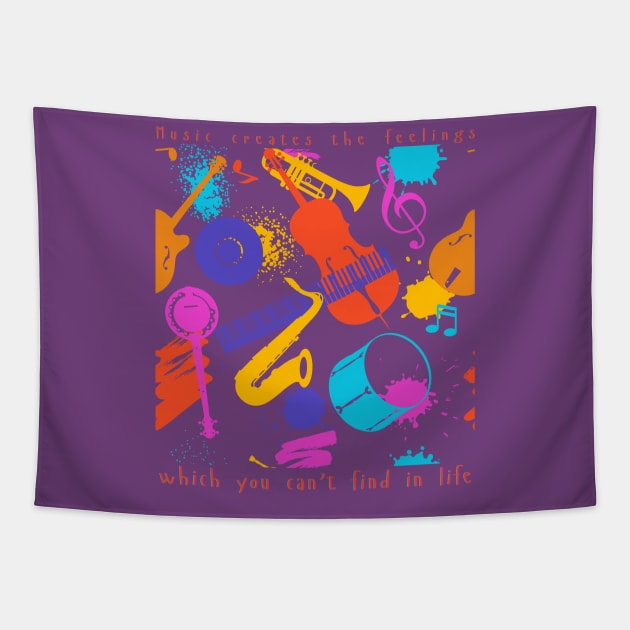 Music Tapestry by Ba-Da-Boo