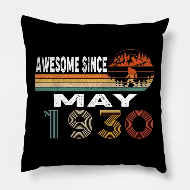 Awesome Since May 1930 Pillow by ThanhNga