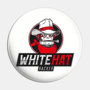 White Hat Hacker Pin