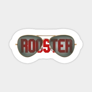 rooster glasses Magnet