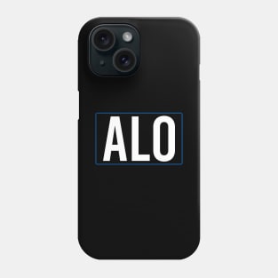 Alonso - Driver Tag Phone Case