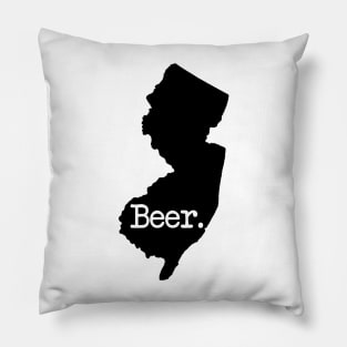 New Jersey Beer NJ Pillow