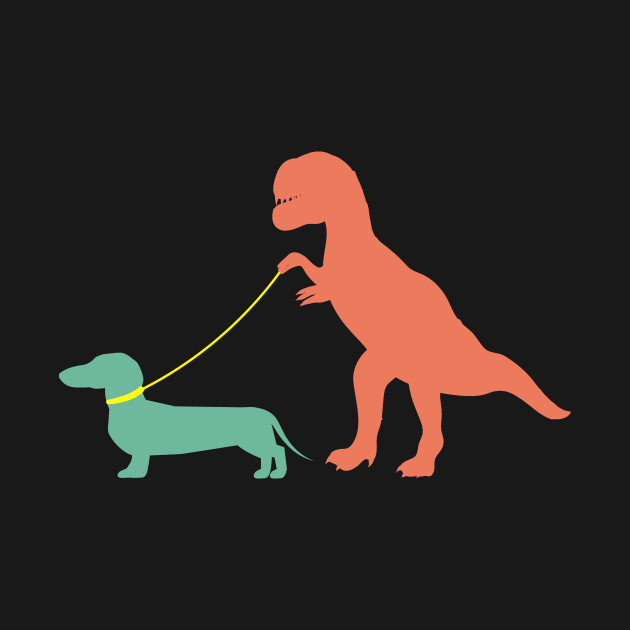 Disover Funny dachshund Dinosaur cute dachshund dog lover - Dachshund - T-Shirt