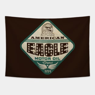 American Eagle Vintage Sign Tapestry