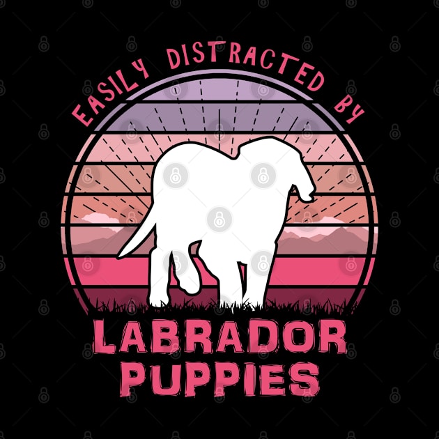 Easily Distracted By Labrador Puppies by Nerd_art