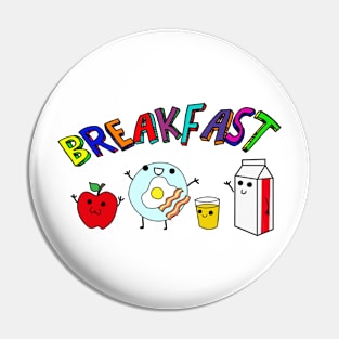 Time for Breakfast Pin