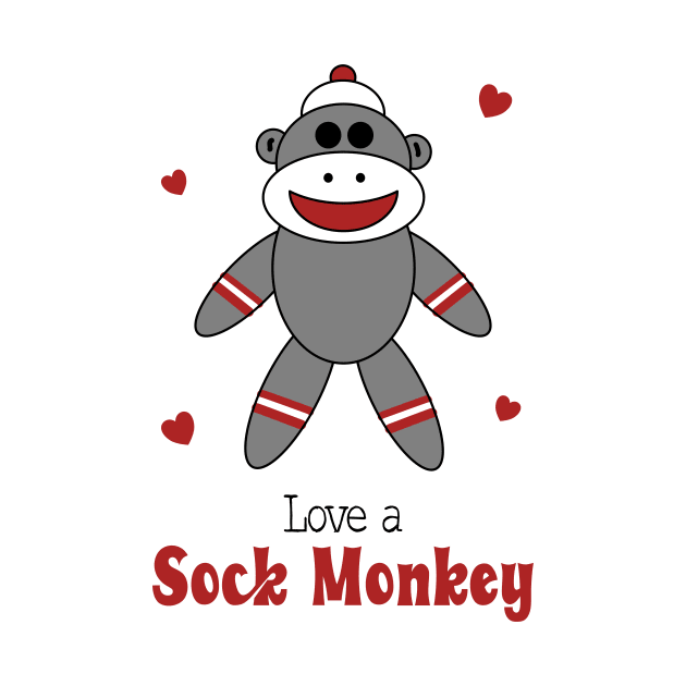 Love A Sock Monkey by OrchardBerry