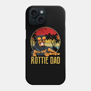 Pitbull Dad Like A Regular Dad But Cooler Vintage Phone Case