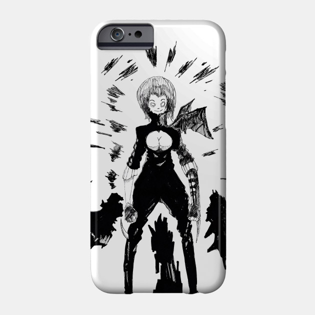 Sexy Post Apocalyptic Vampire Anime And Manga Phone Case