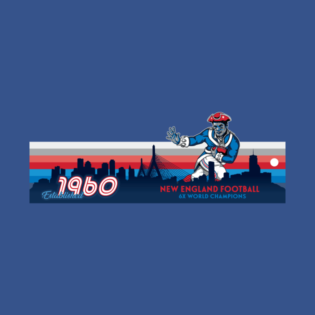 Patriots - 2019 Boston Champion Series Mascot Graphic by bkumm66