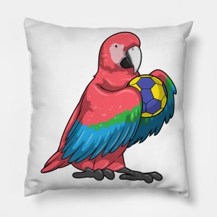 Parrot Handball player Handball Pillow