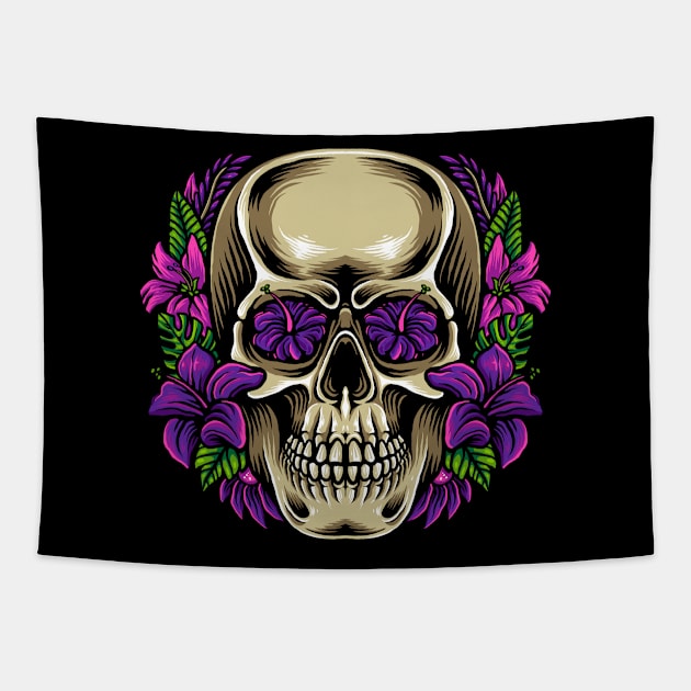 Beauty Scary Tapestry by Stayhoom