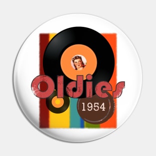 Fifties (1950) inspired Vintage Oldies Pin