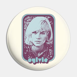 Sylvie Vartan /// Francophile Retro Aesthetic Design Pin