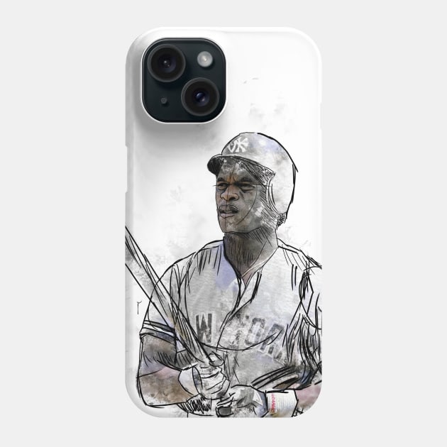 Rickey Henderson the Stealer Phone Case by pentaShop