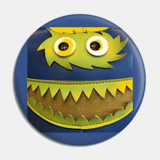 Nauga monster Pin