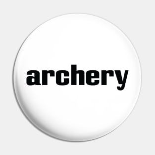 Archery Archering Archer Pin