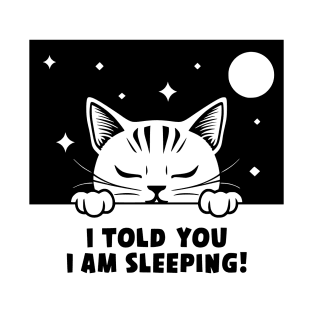 Sleeping Dreaming Cat, Cat Nap T-Shirt