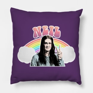 Neil Pye The Young Ones /// Retro Fan Art Design Pillow