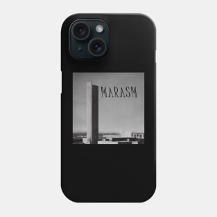 MARASM Brutalist Tower print Phone Case