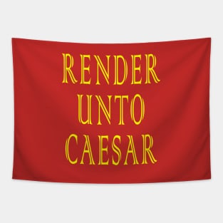 Render Unto Caesar Tapestry