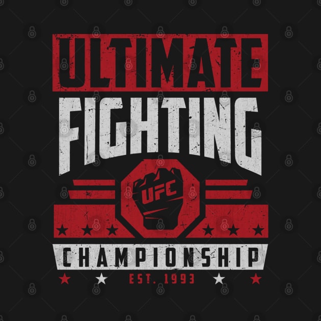 UFC Glove Icon Vector by ganisfarhan