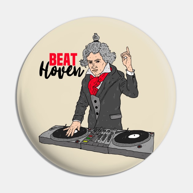 Beathoven Pin by nickcocozza