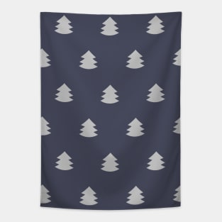 Christmas trees pattern Tapestry