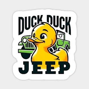 duck Jeep Unlimited Magnet