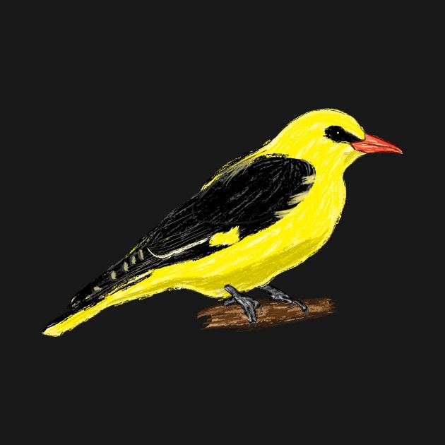 Nice Artwork showing a Golden Oriole I by JDHegemann