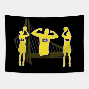 Golden State Basketball Tapestry