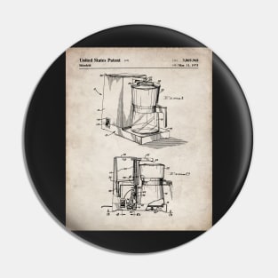 Coffee Maker Patent - Coffee Lover Kitchen Cafe Decor Art - Antique Pin
