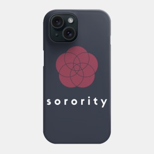 Sorority feminist girls helping girls sisters feminism Phone Case