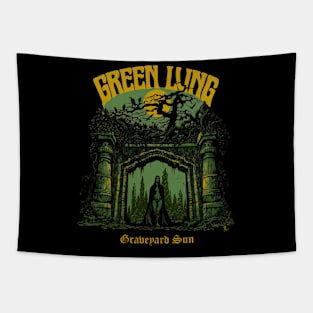 Green Lung Graveyard Sun Tapestry