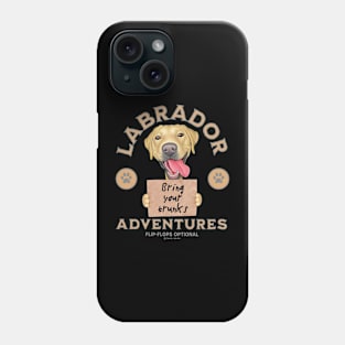 Labrador Retriever Adventures Phone Case