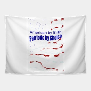 Patriotic t shirt Tapestry