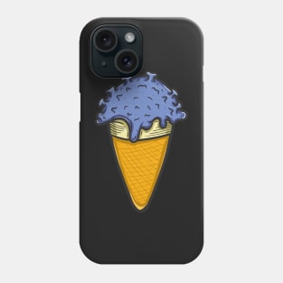 Ice cream virus Phone Case