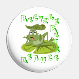 ENVIRONMENTAL FROG Pin