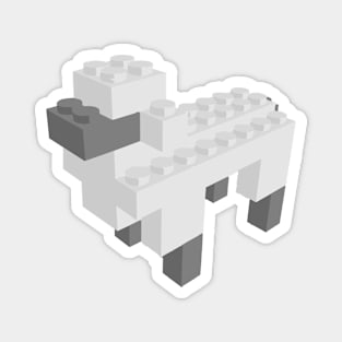 Lego Lamb Magnet