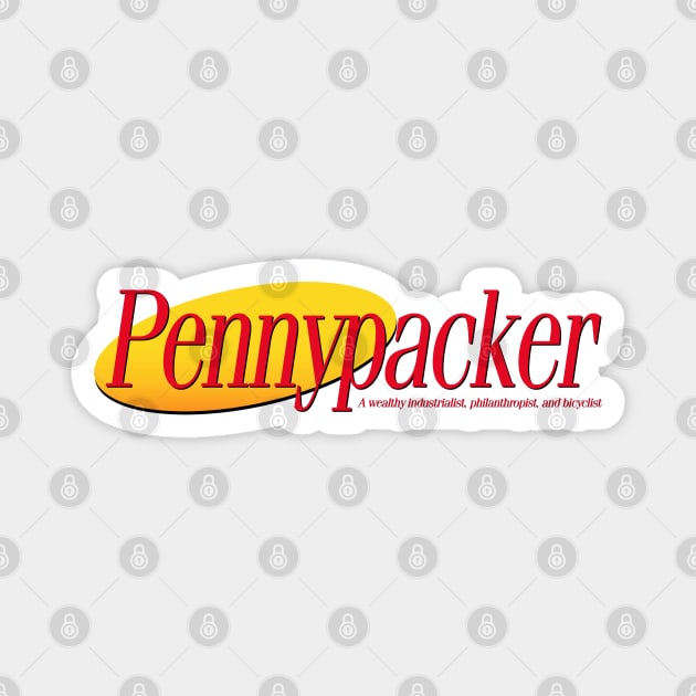 H.E. Pennypacker Magnet by ModernPop