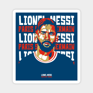 Leo Messi Vector Illustration Magnet