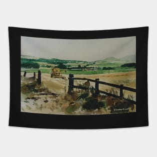 Harvest Scene Tapestry