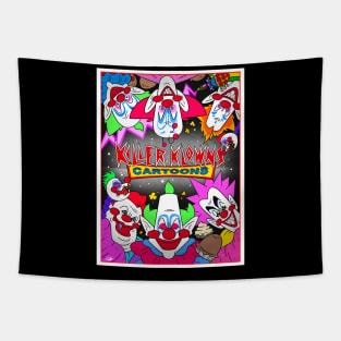 Killer Klowns Poster Tapestry