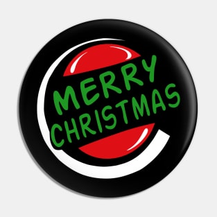 Marry Christmas Pin