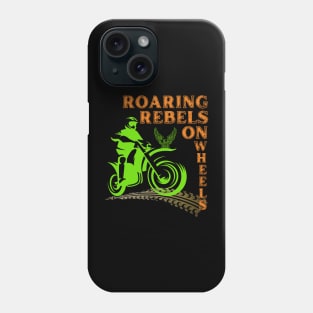 Roaring rebels on wheels Phone Case