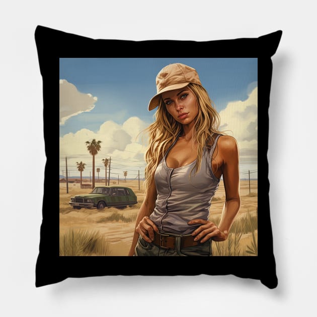 Prairie Pillow by ComicsFactory