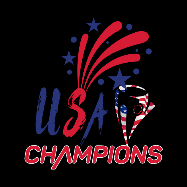 Nations League USA 2021 Champions Football Fans by ArchmalDesign