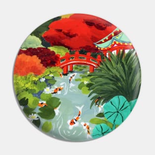 Japanese Garden Pin