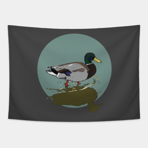 Duck Tapestry by theartfulscientist