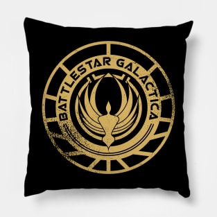 Battlestar galactica patch Pillow